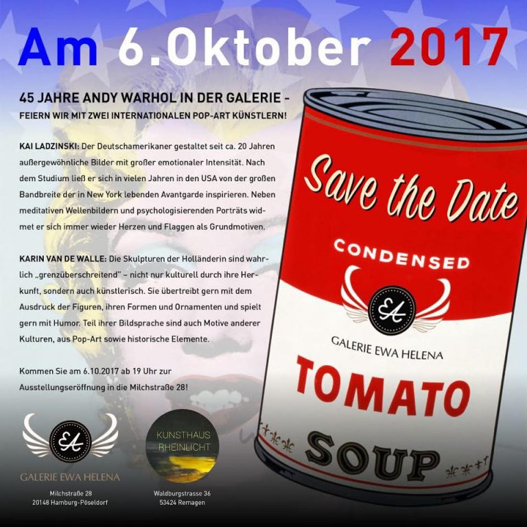 Save the Date - Andy Warhol Jubiläum
